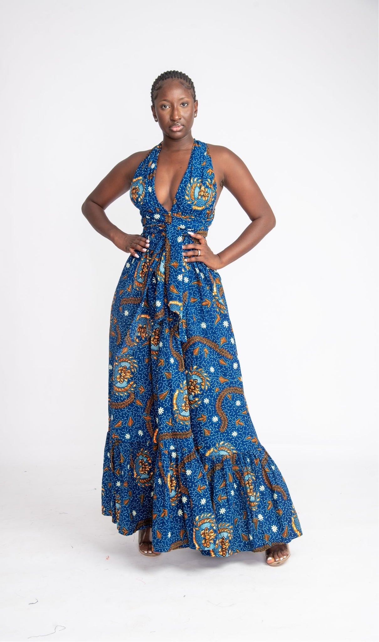 african infinity dress