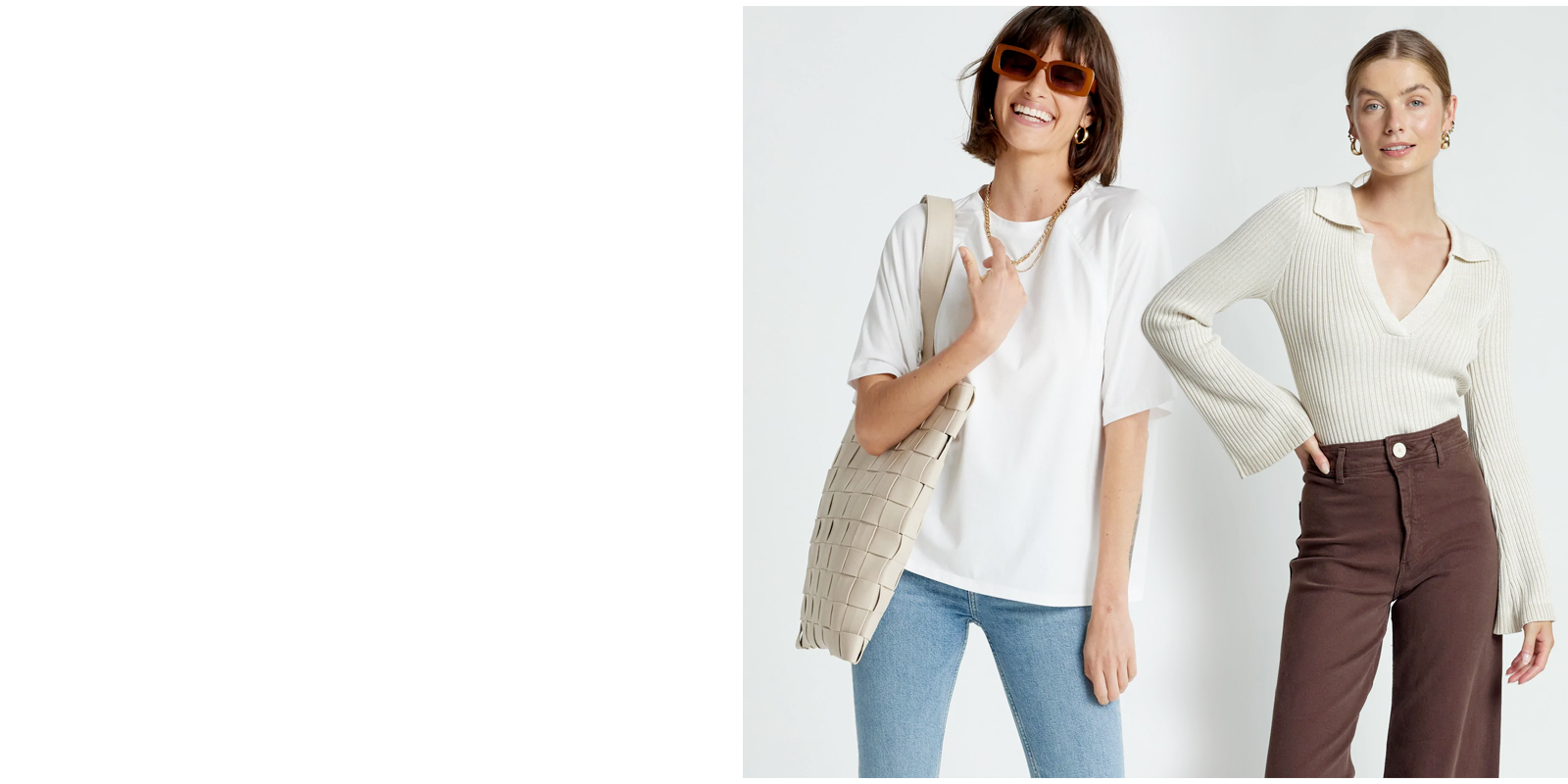 Timeless staple with the Mere top and Quinn top