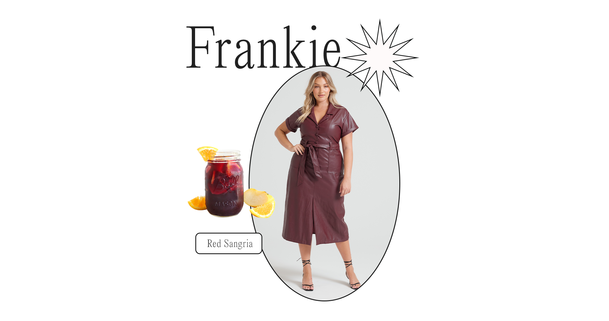 Frankie Leather Look Midi Dress