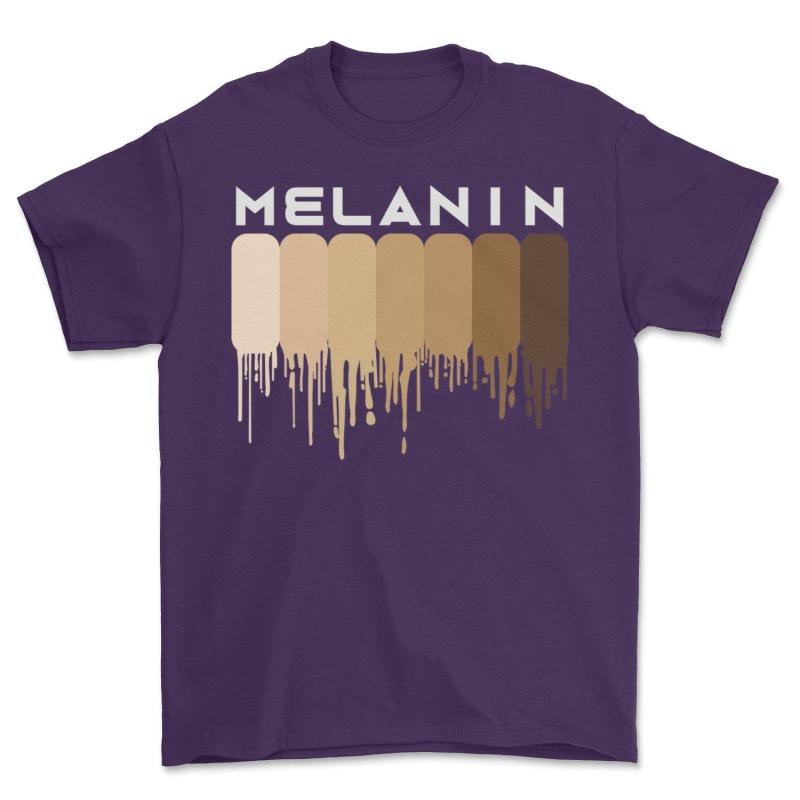 Drippin Melanin T-Shirt | The Urban Clothing Shop™