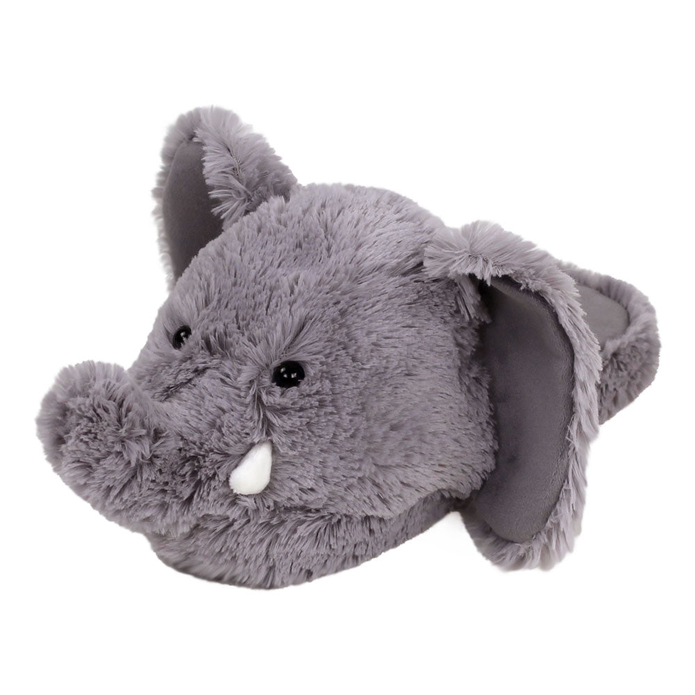 Fuzzy Elephant Slippers – NoveltySlippers.com