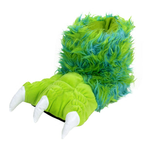 white monster feet slippers