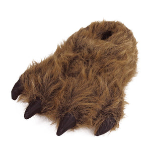 Grizzly Bear Paw Slippers NoveltySlippers.com