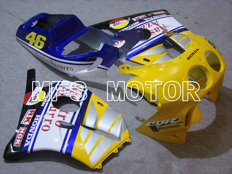 Honda Cbr250rr Mc22 1990 1998 Nastro Azzurro 黄色白色蓝色 Mfs4555注塑abs光束