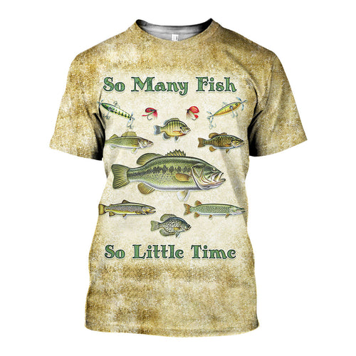 3D All Over Printed Fishing Shirts And Shorts DT17041903