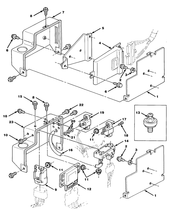 Model 454 XL MSTS Components