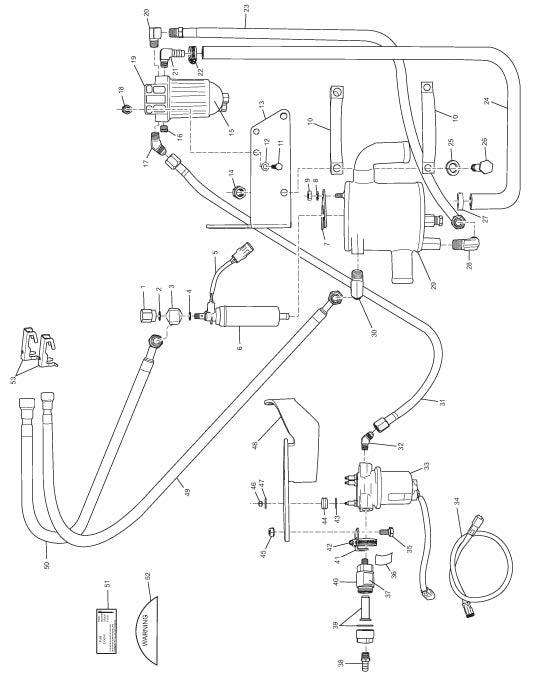 Captains Choice 350 C.I.D/5.7L 2002-2005 - New Returnless Fuel System Components (S/N 630210 thru present)