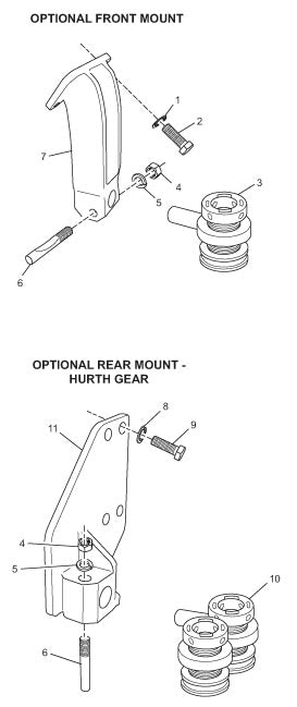 Choice 350 C.I.D/5.7L 2002-2005 - Optional Engine and Transmission Mounts