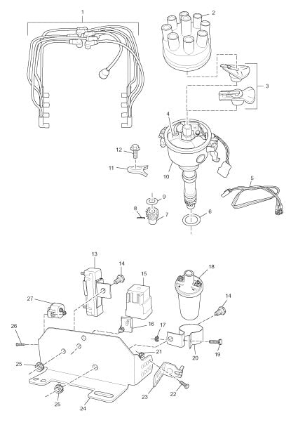 Crusader Classsic Series 350 C.I.D. - 5.7L Carbureted Ignition Components ('04)