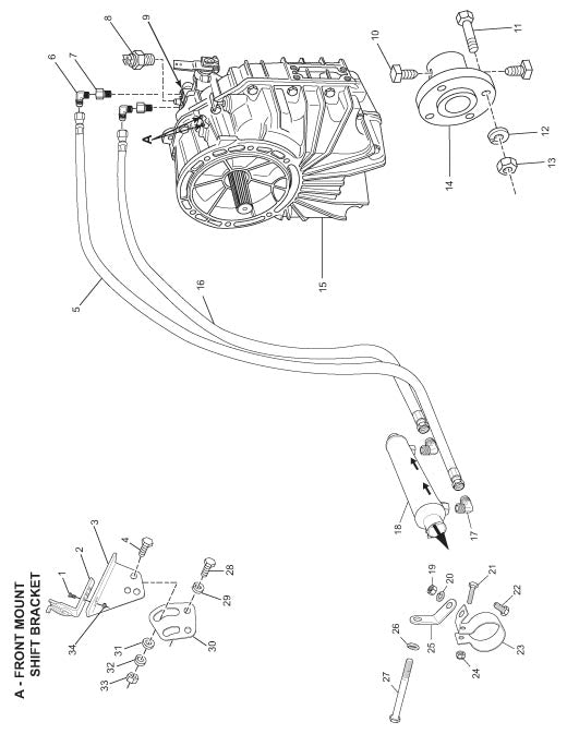 Model MP6.0L Transmission and Related Components (Hurth Gear)