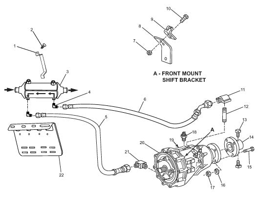 Model MP8.1L Transmission and Related Components (Velvet Drive In-Line)