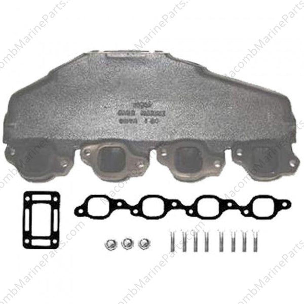 GM Big Block Center Rise Exhaust Manifold | Barr Marine CHVA1-84 - MacombMarineParts.com