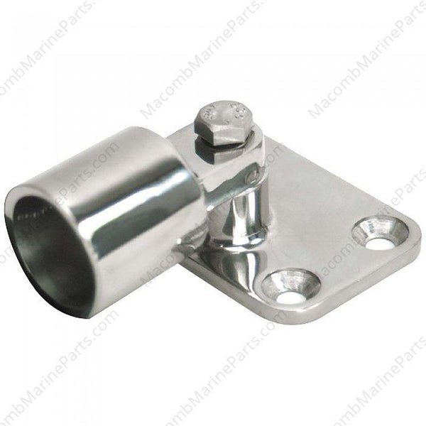 Whitecap Industries Heavy Duty Deck Hinge Plate 1in Tube 6214 - MacombMarineParts.com