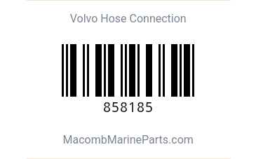 Volvo Hose Connection 858185