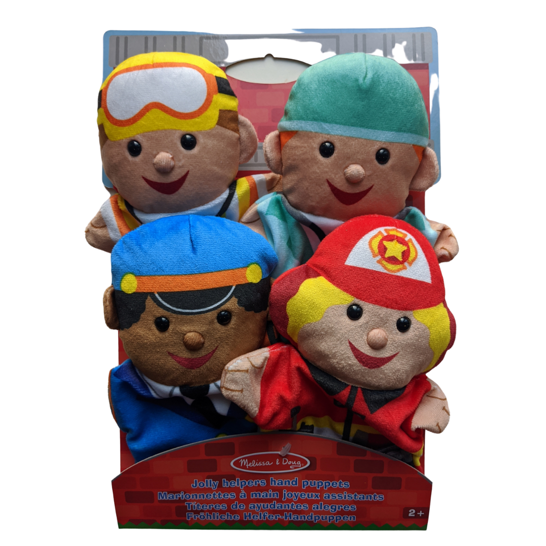 jolly helpers hand puppets