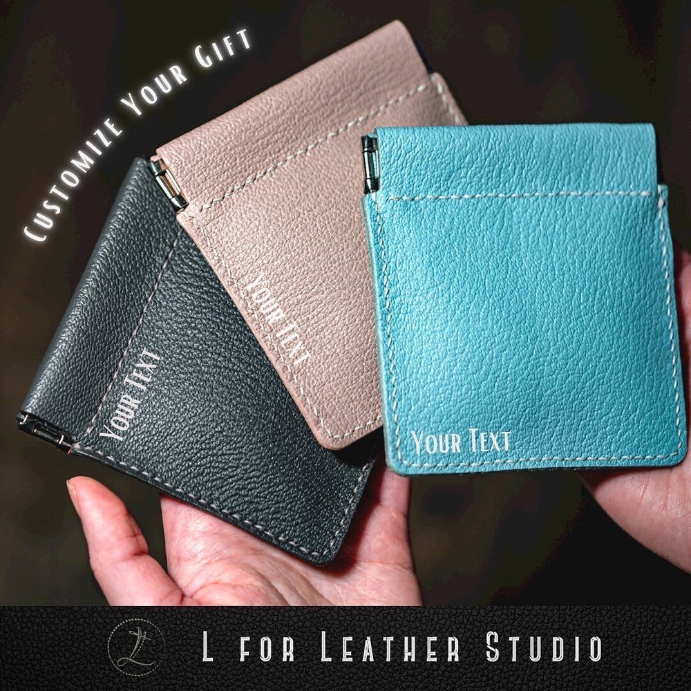 Inzopo DIY Handmade Leather Short Wallet Kit Purse Credit Card Holder Kit  Make Your Own Leather Wallet - Coffee Coffee