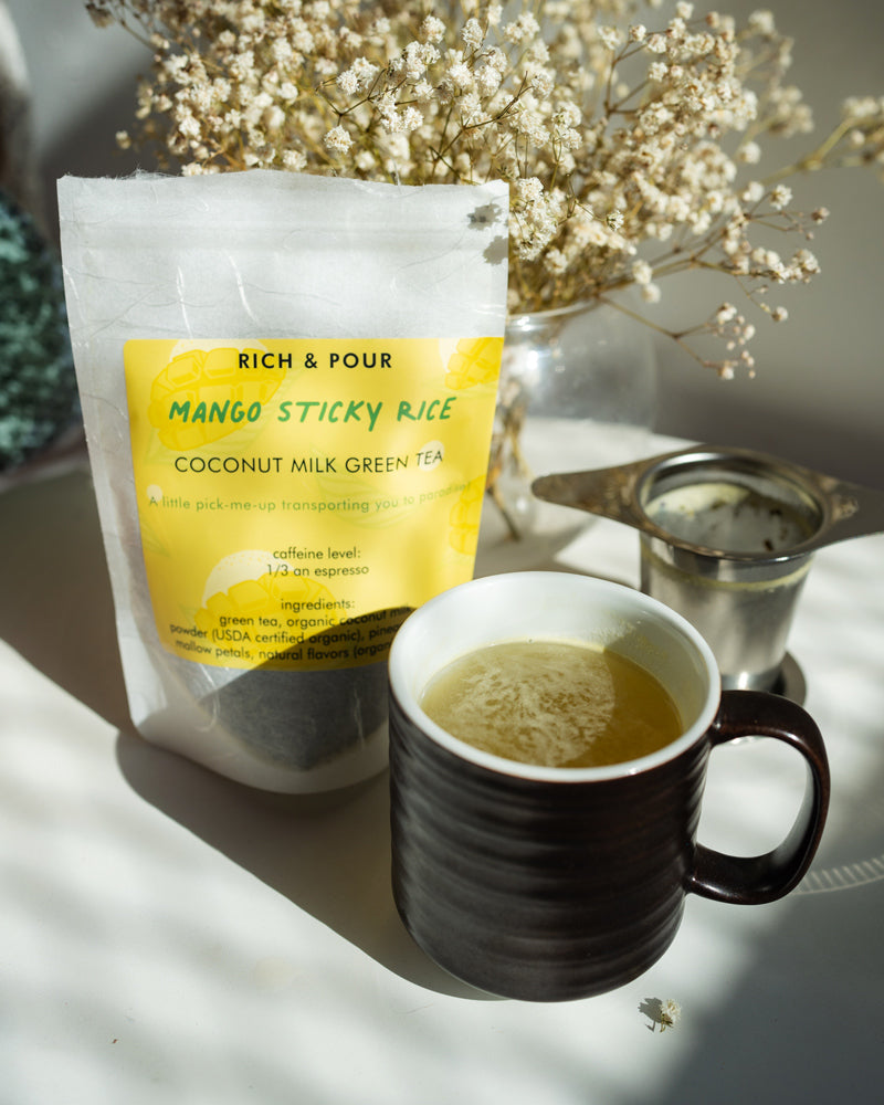 Rich & Pour Mango Sticky Rice - Coconut Milk Green Tea – Sarap Now