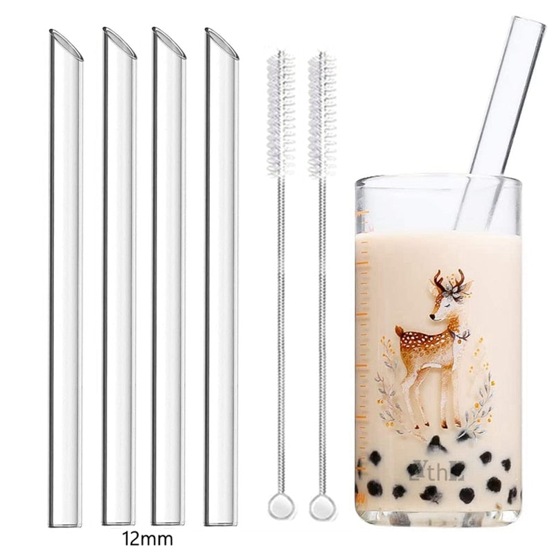 Reusable 20oz/16oz Glass Boba Tea Cup With Bamboo Lid, Tumbler - Perso –  BBTEA JARS