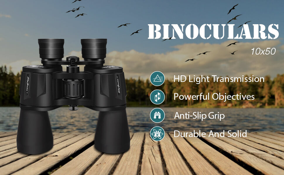 10x50 binoculars
