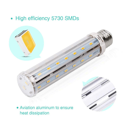 SkyGenius 15W LED Corn Light Bulb - Featuring  Energy Saving And Heat Dissipation