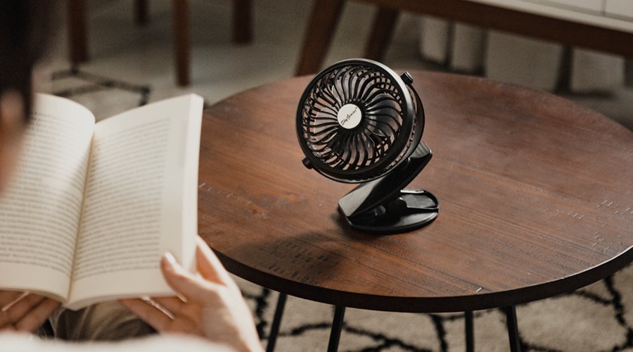 SkyGenius_F130_small_rechargeable_battery_powered_fan