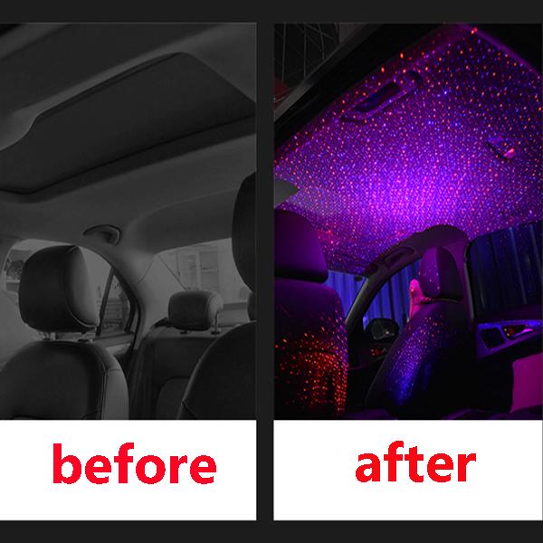Buy 2 Free Shipping Car Atmosphere Lamp Interior Ambient Star Light