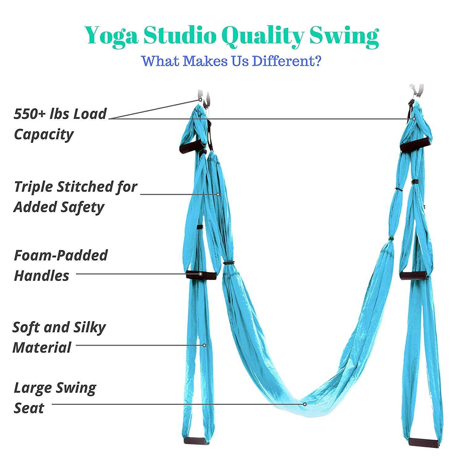 Aerial Yoga Swing Set Purefeel