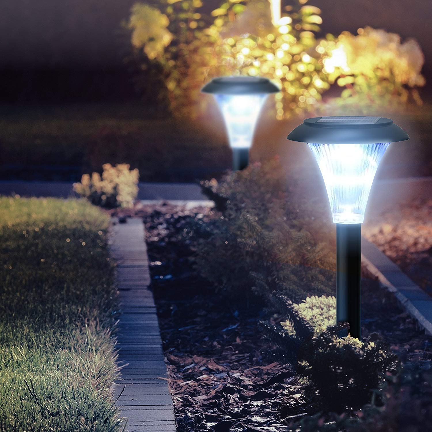 solar walk way and path lights