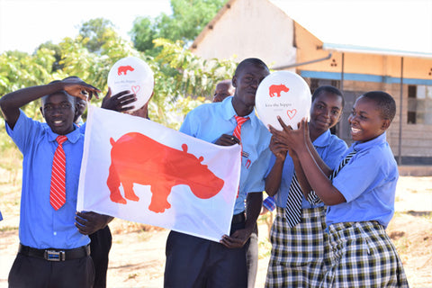 Just a Drop Mwambui Secondary School Kiss the Hippo