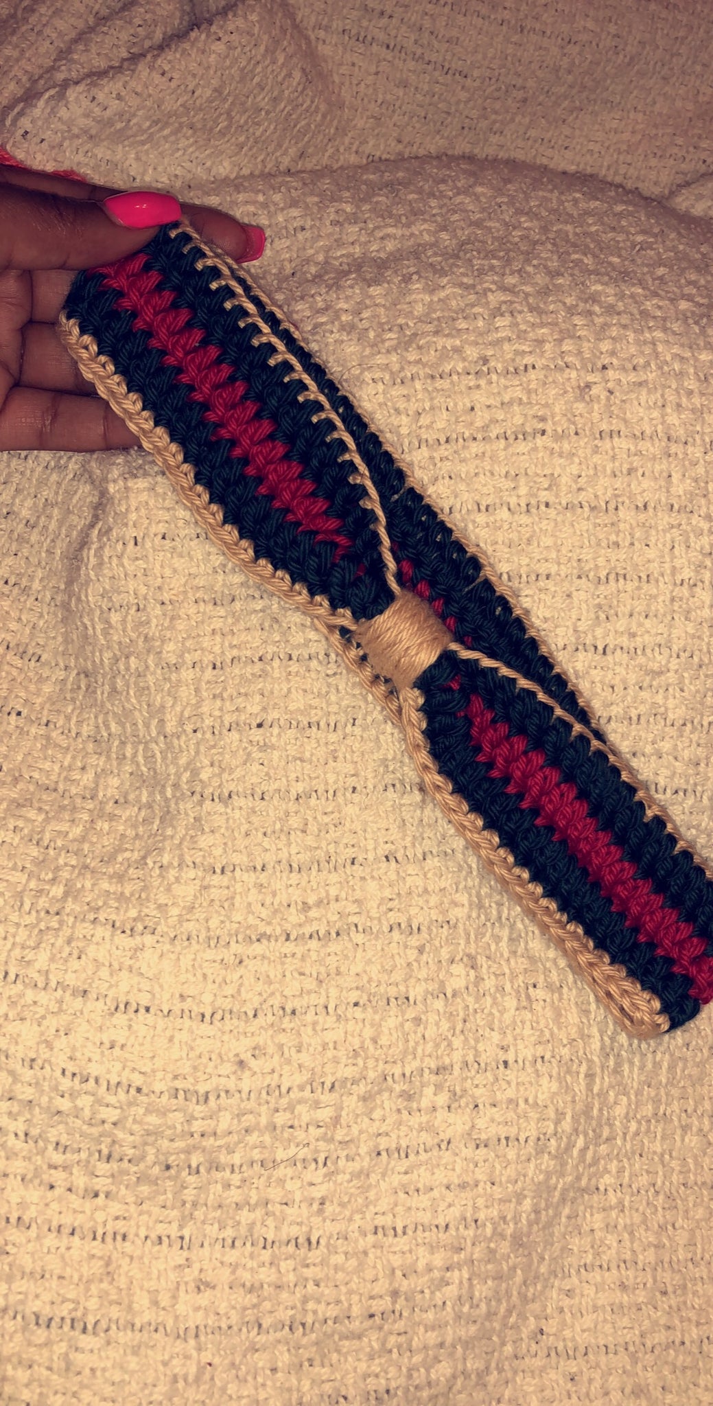 gucci crochet headband