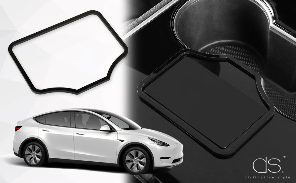 Model 3 Accessories Center Console Key Card Holder Keeps Card from Sliding Around Also Compatible with Tesla Model Y