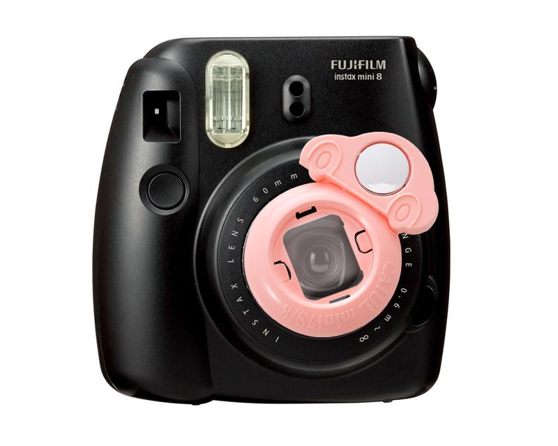 Mini Selfie Photo Lens Frame For Fujifilm Instax Mini 7s Mini 8 Pink Dsstyles