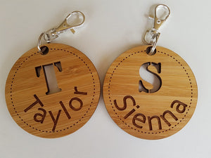 personalised bag tags