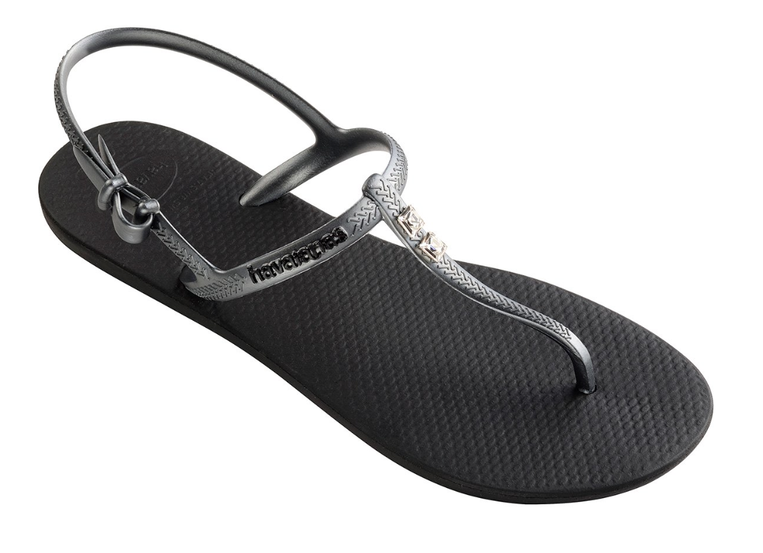 havaianas sandals with swarovski crystals