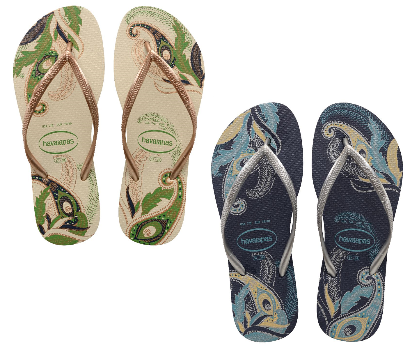 havaianas slim organic flip flops