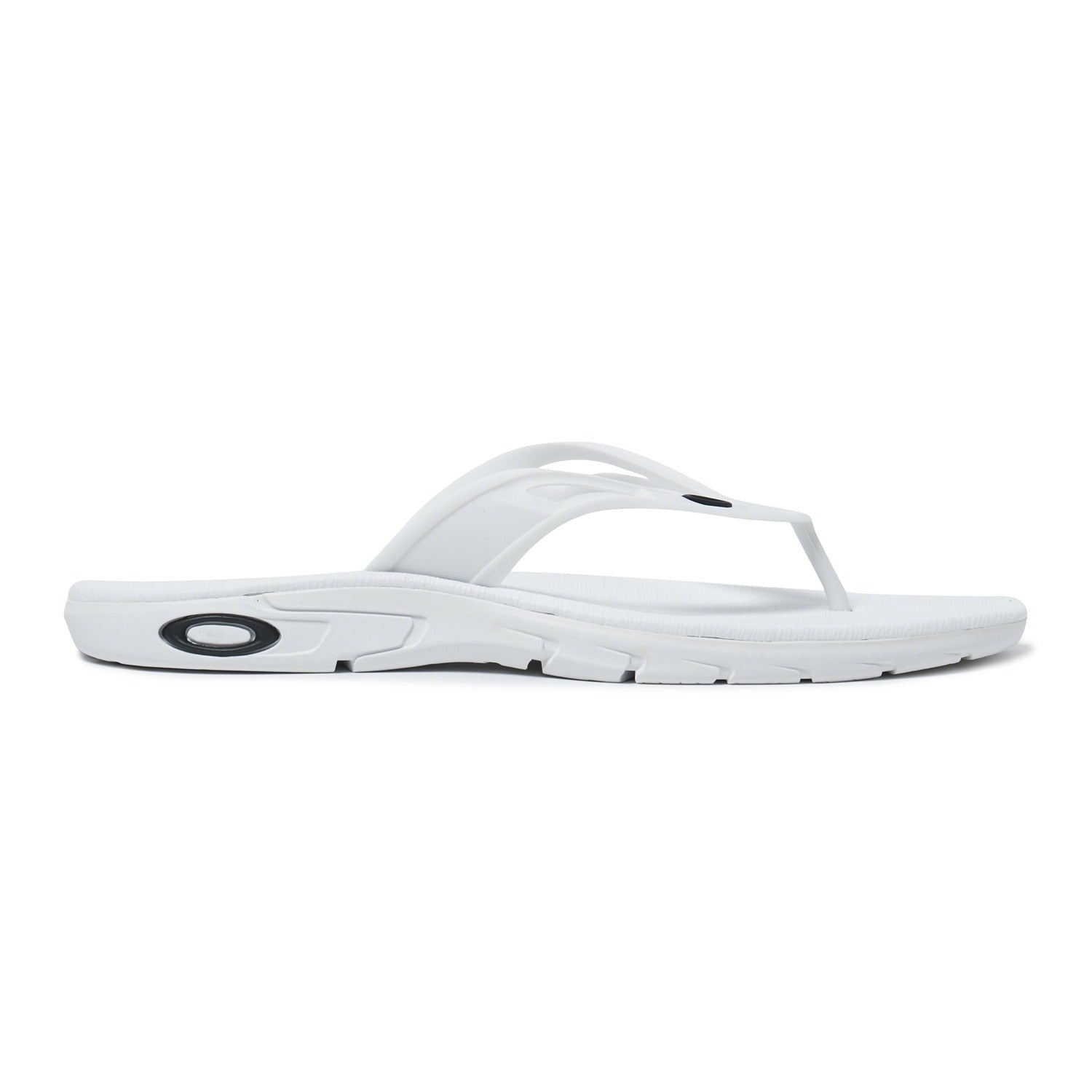 OAKLEY ELLIPSE FLIP. MENS FLIP FLOPS. WHITE – Peak Nation