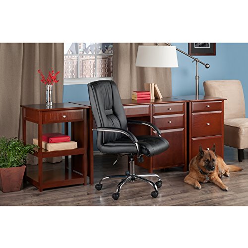 Winsome Wood 94147 Delta Office Writing Desk Walnut Eco Sweet