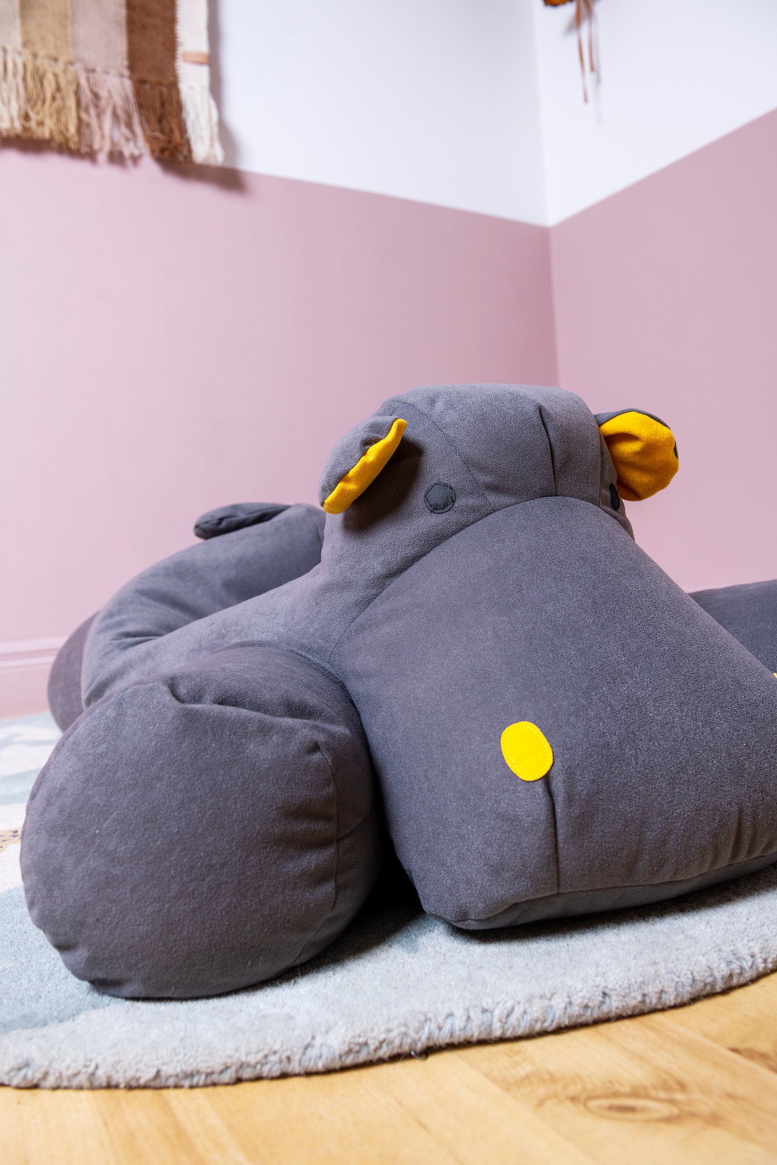 hippo bean bag