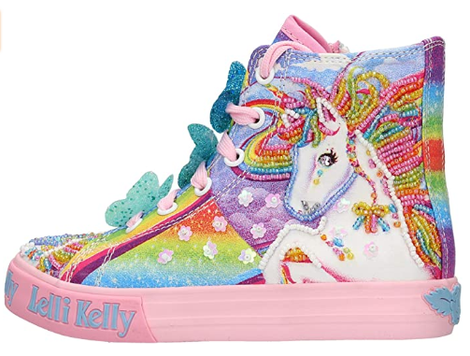 unicorn themed shoes