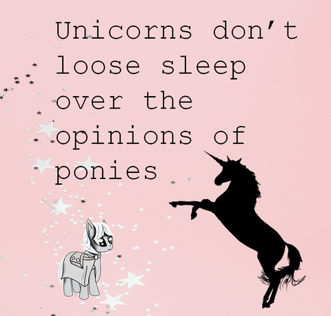 Unicorn funny quote 