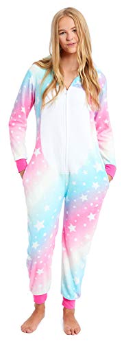 Girls Fleece Unicorn Onesie | Rainbow Multicoloured | 7- 13 Years – All ...