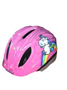 unicorn girls helmet