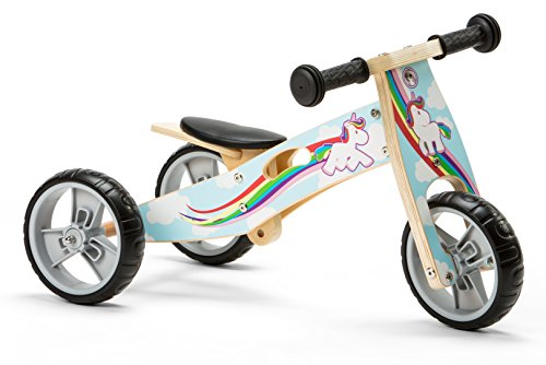 rainbow balance bike