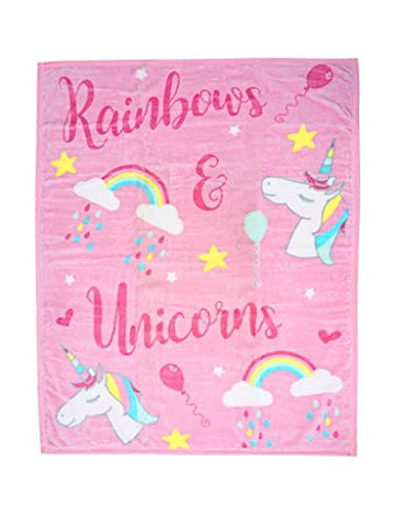 Unicorn Throws & Blankets – All Things Unicorn