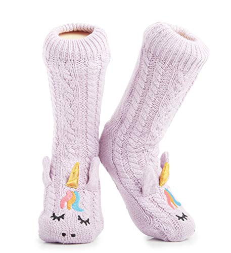 Unicorn Slipper Socks | Thick And 