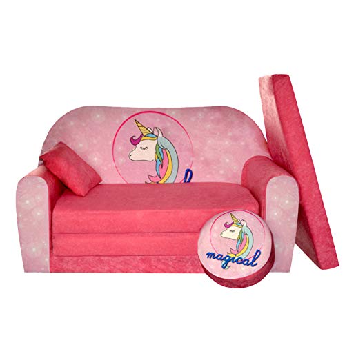 unicorn kids couch