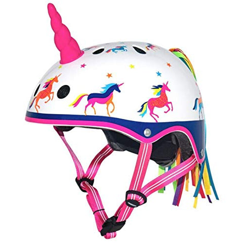 unicorn girls helmet