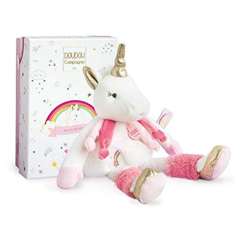 baby clementoni unicorn learning soft toy