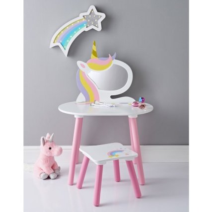 unicorn childrens table and chairs