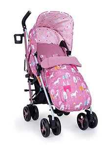 Cosatto Supa 3 Unicorn Land Pushchair Stroller | Birth to 25kg – All ...